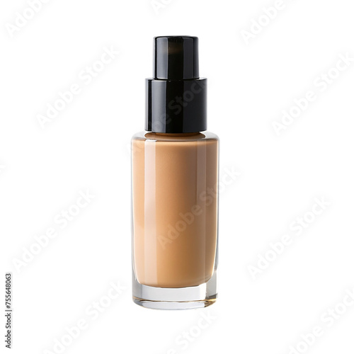 Makeup foundation. isolated on transparent background.