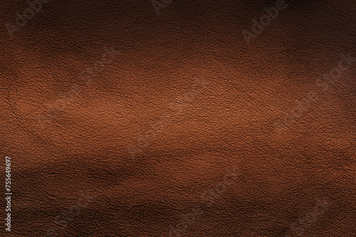 Brown leather texture, macro photography © Upscale