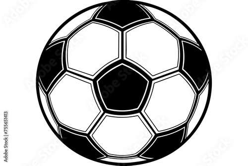 vector isolated realistic soccer ball vector art