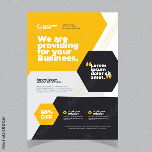 Abstract pattern vector modern flyers brochure annual report design templates/ stationery with white background in size a4
