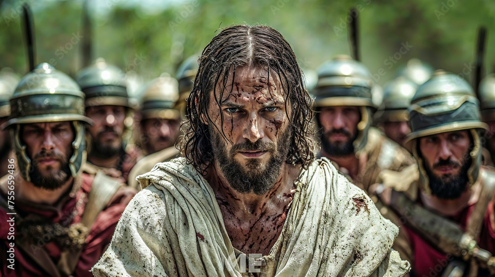 The last Way of Jesus Christs Digital Art Wallpaper Poster Background The last Way of Jesus Christs Digital Art Wallpaper Poster Background