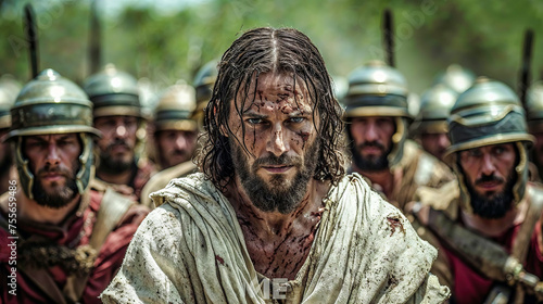 Wallpaper Mural The last Way of Jesus Christs Digital Art Wallpaper Poster Background Torontodigital.ca