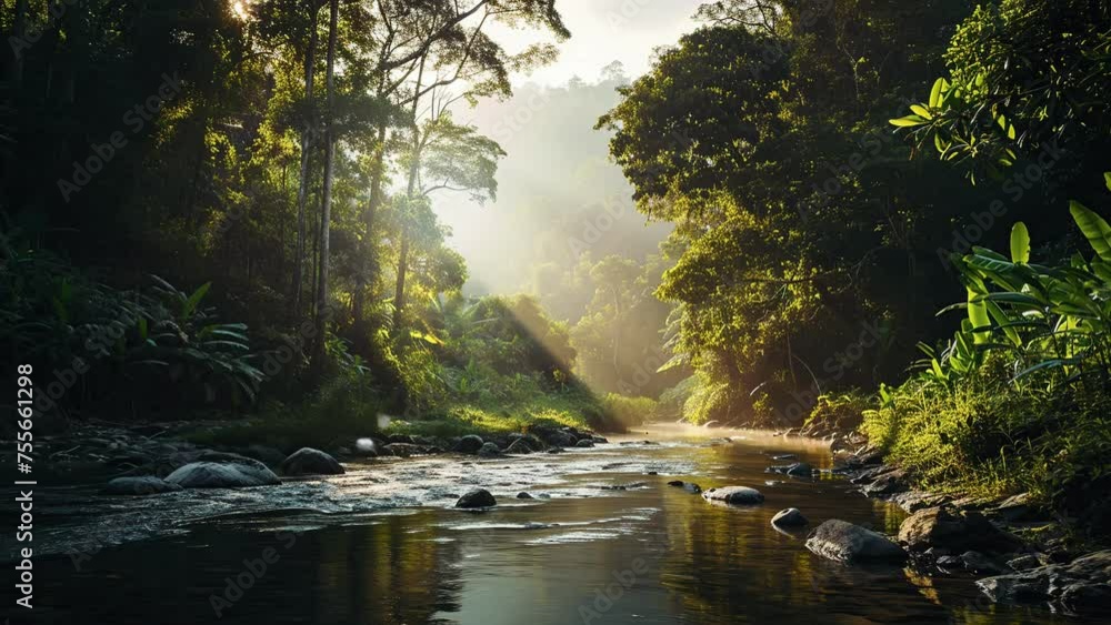 Spectacular River Landscape: Hidden Gem in the Heart of the Forest
Spectacular River Landscape: Hidden Gem in the Heart of the Forest