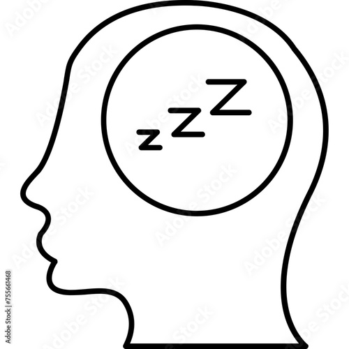 Sleepiness Icon
