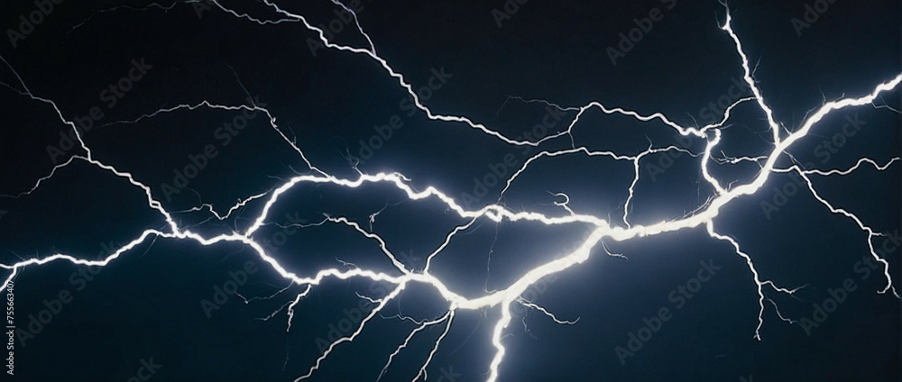 A Lightning Strike in the Dark Sky A Lightning Strike in the Dark Sky