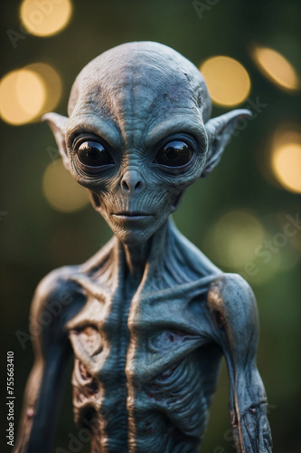 Close Up of an Alien