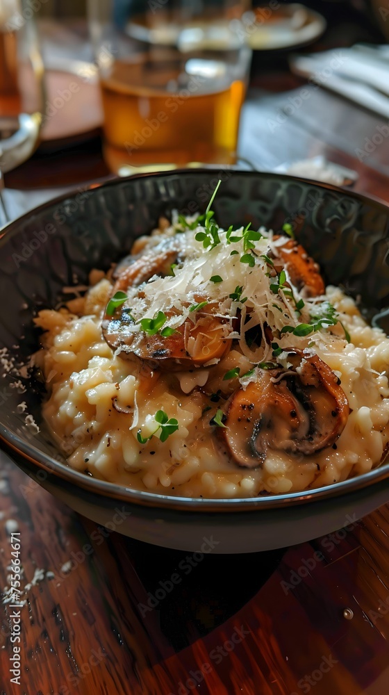 Risotto al funghi creamy mushroom risotto Risotto al funghi creamy mushroom risotto