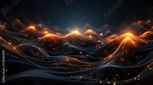 Abstract luxury particle background  abstract graphic poster PPT background