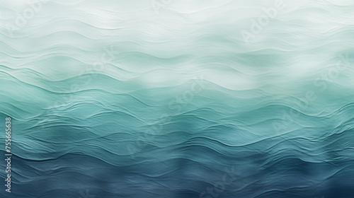 Serene Teal Sea Texture Illustration 