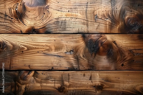 Rich Textured Birch Wood Planks for Authentic Vintage Backgrounds
 photo