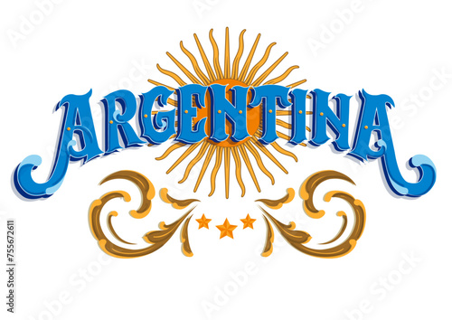 argentina fileteado fileteado porteño arg frame