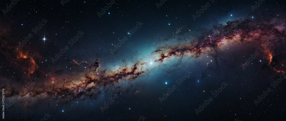 Very Large Colorful Galaxy Very Large Colorful Galaxy