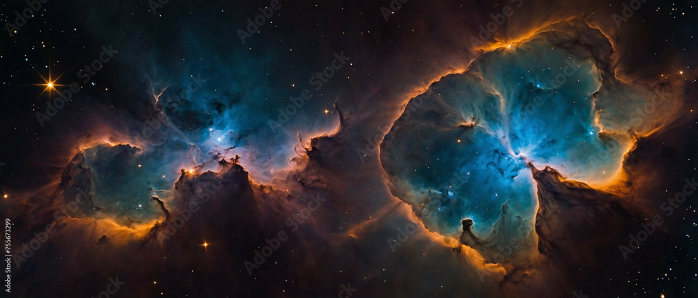 Fototapeta premium Close Up of Star Formation
