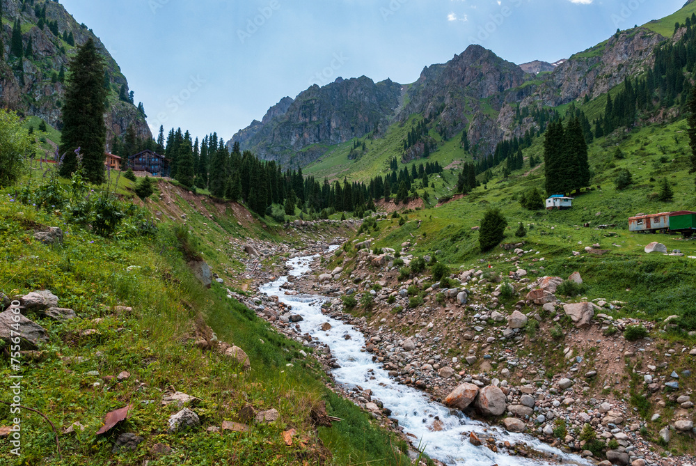 mountain river in the mountains mountain river in the mountains