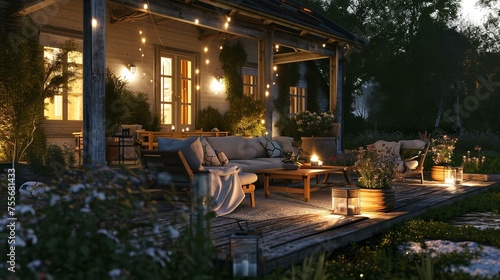 restaurant in the night