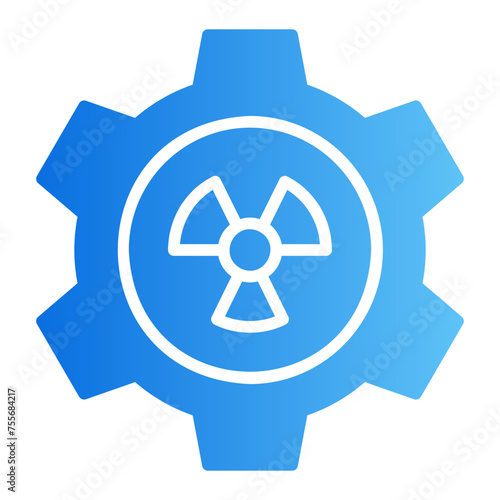 nuclear gradient icon