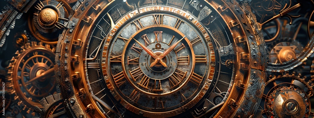 clock background, generative, ai, machine, mechanical, blue, gold, gear, clock, watch, mechanism, gears, metal, wheel, vintage, time, old, clockwork, macro, industrial, technology, engineering, 