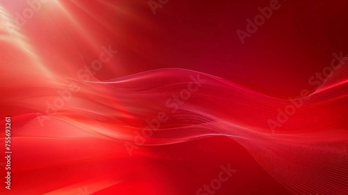 Abstract red background with lines