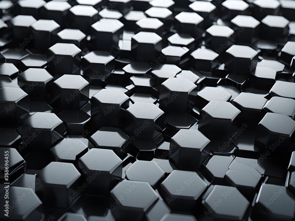 black 3d hexagonal tessellated mesh sphere black 3d hexagonal tessellated mesh sphere