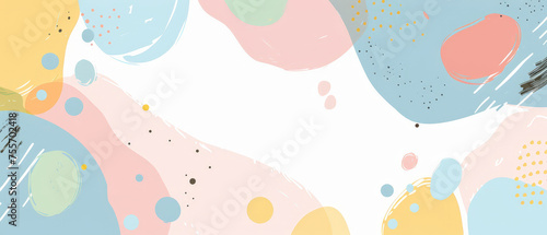 A colorful background with a lot of dots and circles