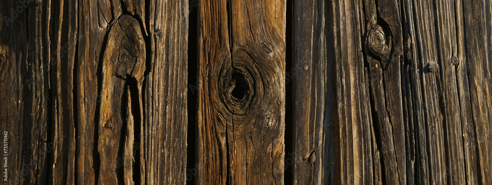 Obraz premium Close Up of Old wooden texture