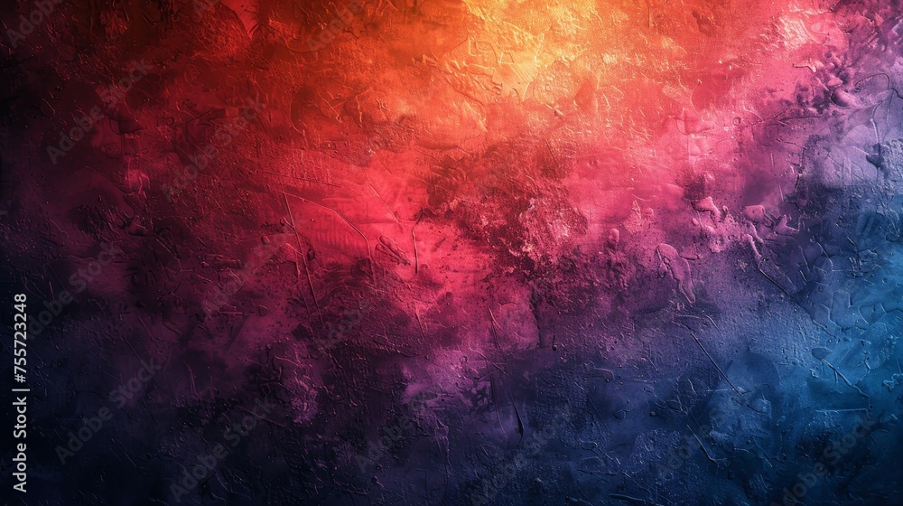 Fototapeta premium Textured abstract background with a grainy gradient