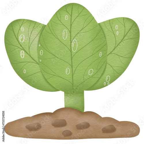 green tree vector