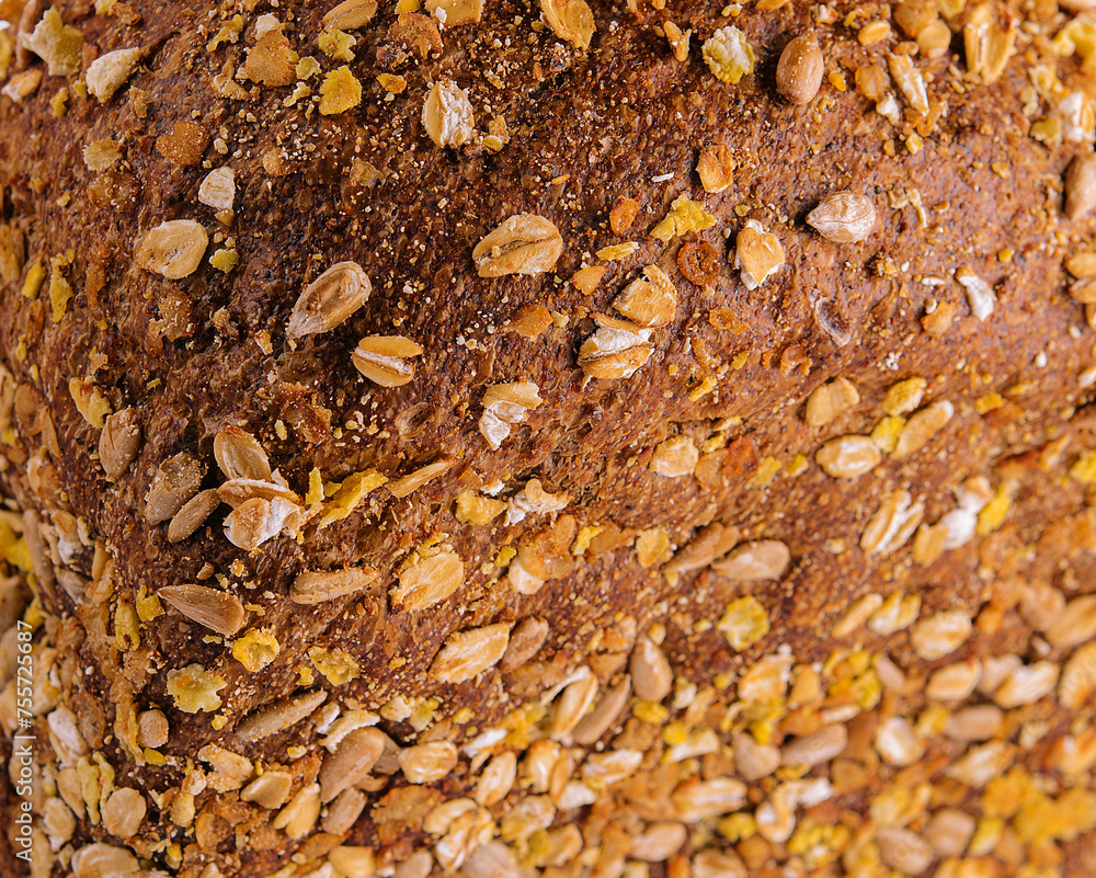 Loaf of fresh baked multigrain bread Loaf of fresh baked multigrain bread