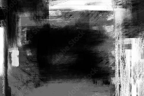 Creative basis black and white. Element for design universal in grunge style