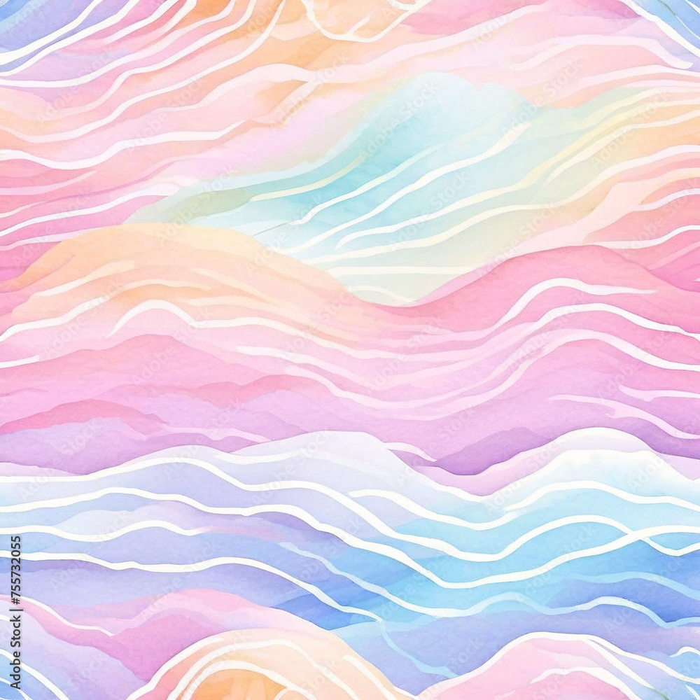 watercolor background with waves watercolor background with waves