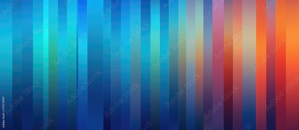 Abstract geometric art background with vibrant parallel horizontal lines pattern for wallpaper, backdrop, postcard, or presentation concept design.