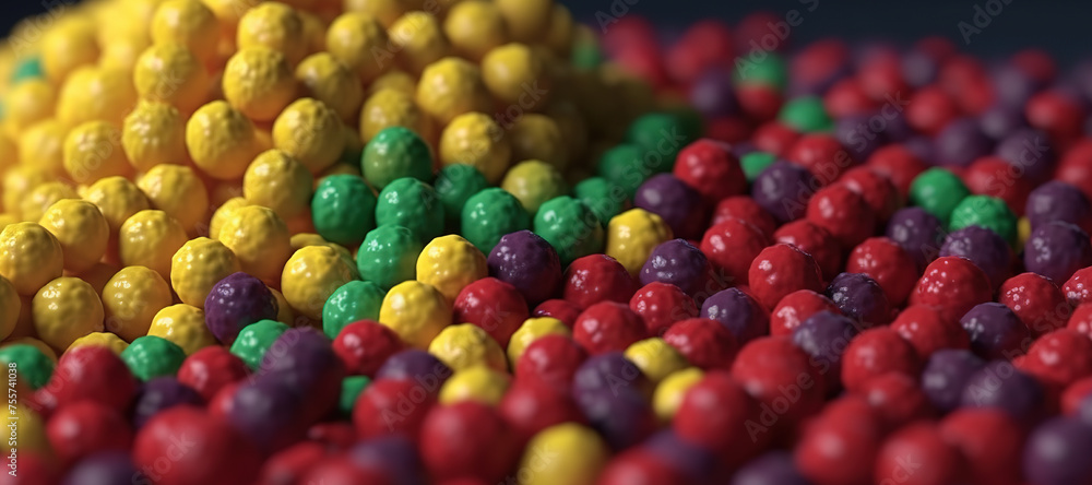 Fototapeta premium colorful circle balls 38