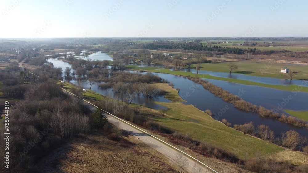 Naklejka premium flood