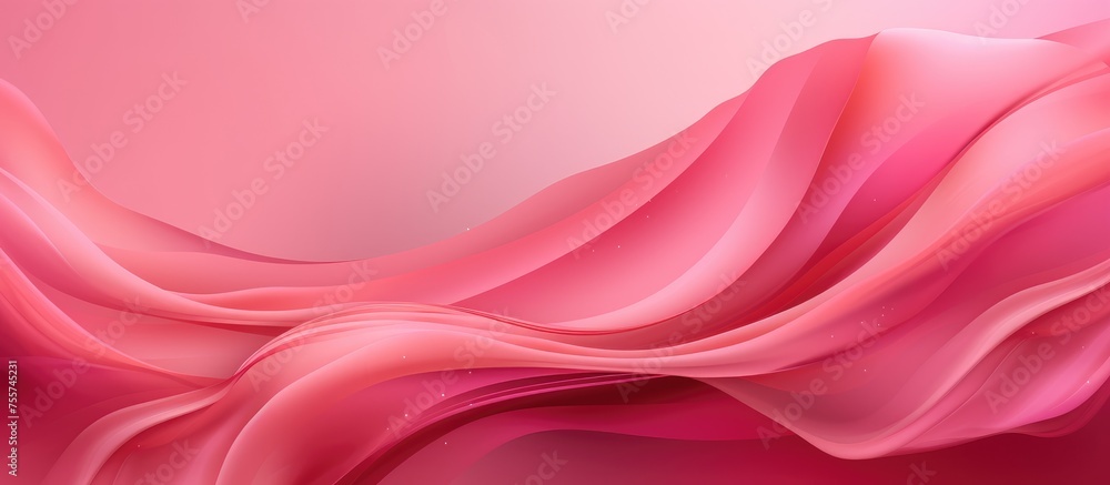 Fototapeta premium Luxurious Pink Color Banner Design