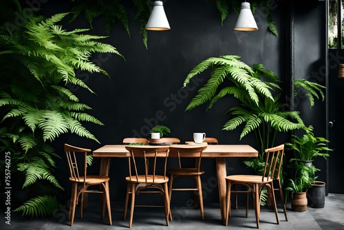 table and chairs on the terrace