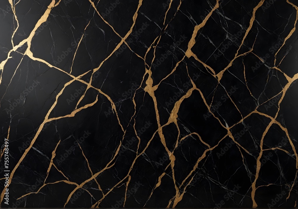 Black marble texture for background or tiles floor decorative design