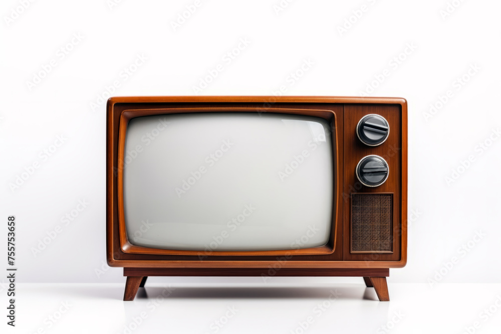 Antique TV Set with Vintage Appeal