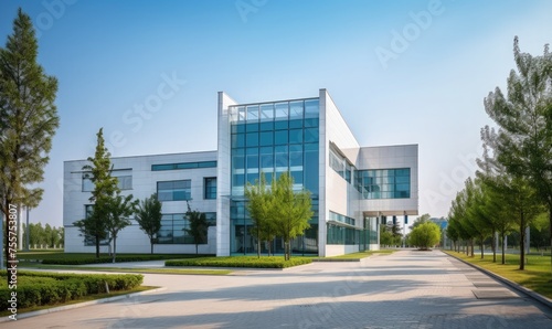 Manufacturing hub: economic and marketing headquarters. suitable for your economic and business design photo