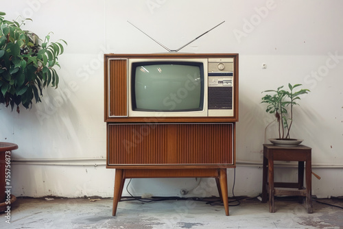 Vintage TV Creating a Timeless Atmosphere