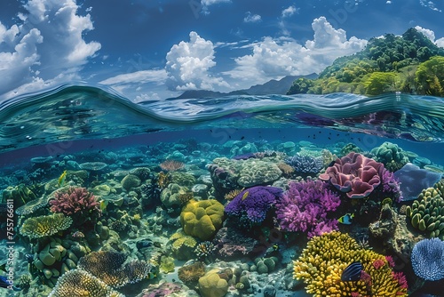 Mesmerizing Coral Reef Exploration A Snorkelers Encounter with Vibrant Marine Life
