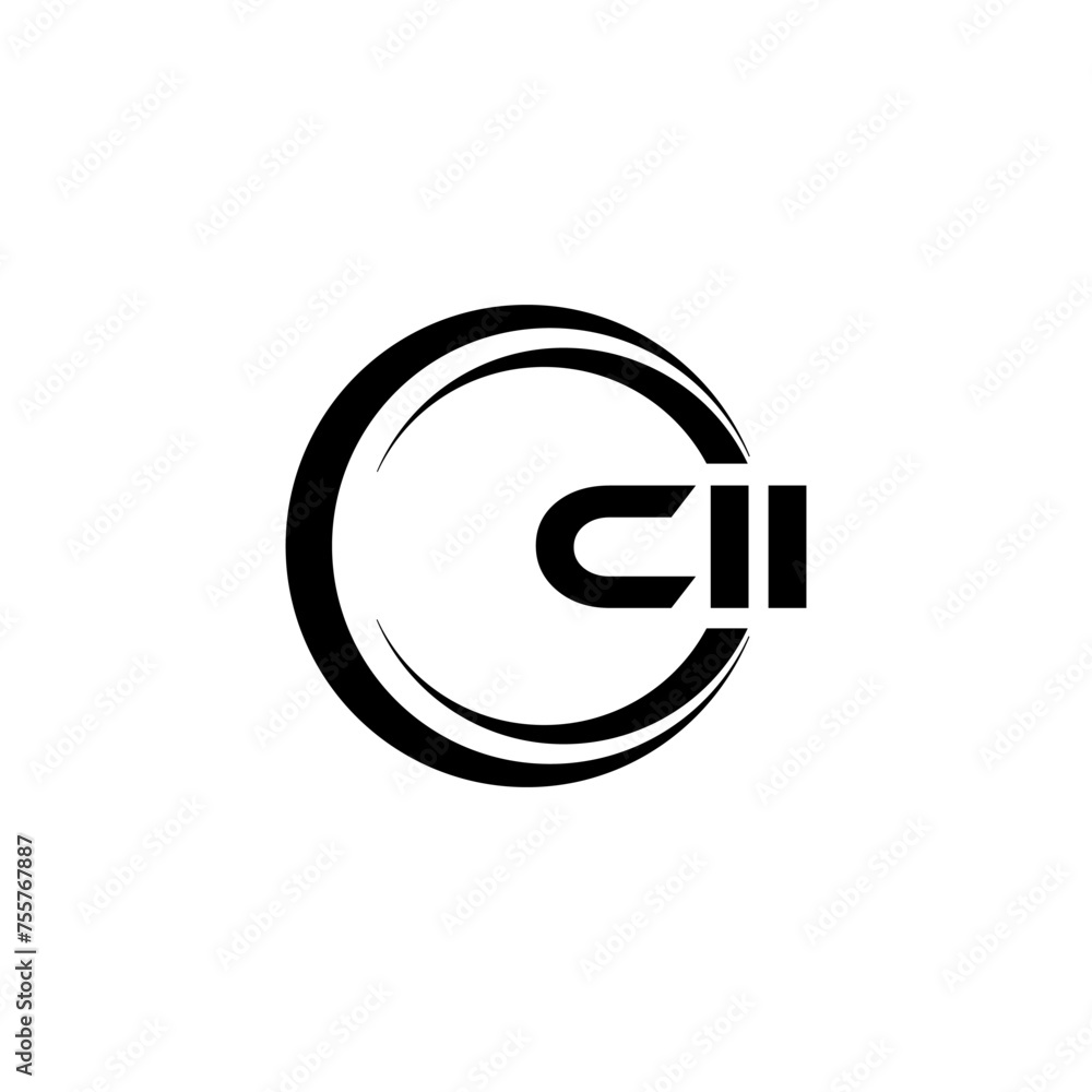 CII letter logo design with white background in illustrator, cube logo, vector logo, modern alphabet font overlap style. calligraphy designs for logo, Poster, Invitation, etc. CII letter logo design with white background in illustrator, cube logo, vector logo, modern alphabet font overlap style. calligraphy designs for logo, Poster, Invitation, etc.