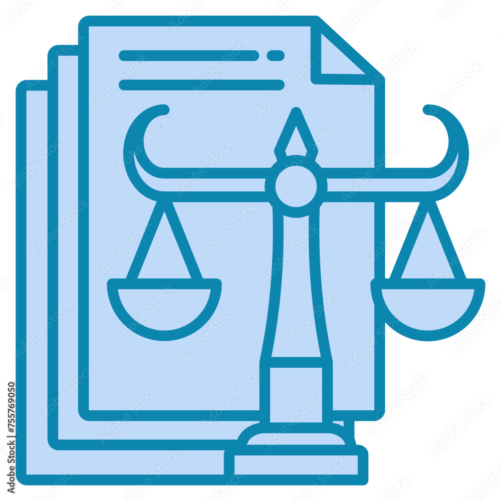 Legal Framework Icon For Design Elements Legal Framework Icon For Design Elements