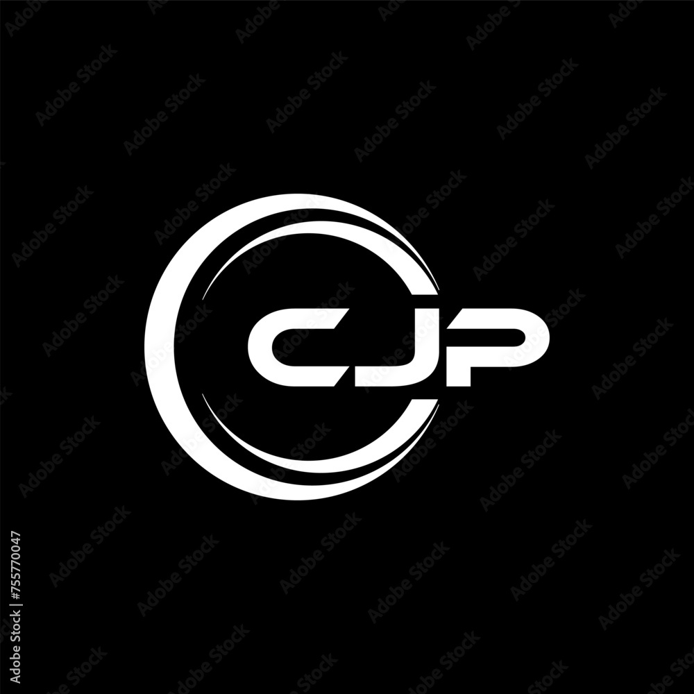 CJP letter logo design with black background in illustrator, cube logo, vector logo, modern alphabet font overlap style. calligraphy designs for logo, Poster, Invitation, etc. CJP letter logo design with black background in illustrator, cube logo, vector logo, modern alphabet font overlap style. calligraphy designs for logo, Poster, Invitation, etc.