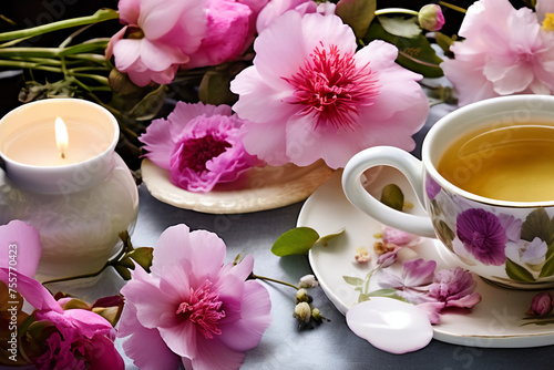 flower tea