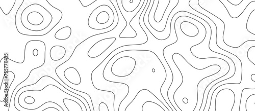 Abstract white topography vector background. Topographic map. Geographic mountain relief. counter map wavy line paper textrue. grid curve line abstract vector illustration .