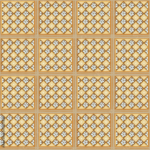 Digital And Textile Design Pattern
