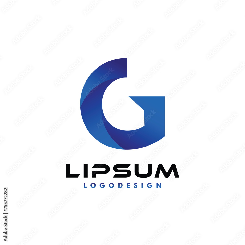 Bold and masculine letter G logo design vector Bold and masculine letter G logo design vector