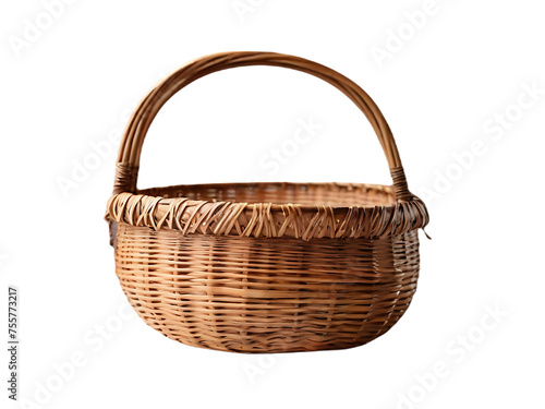 basket isolated on transparent background