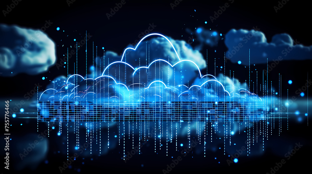 Cloud computing background, realizing cloud storage Cloud computing background, realizing cloud storage