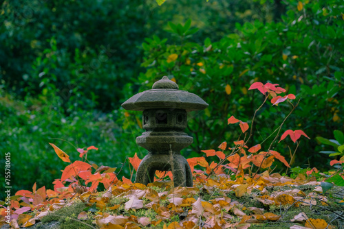 Photography Stone Pagoda in Summer